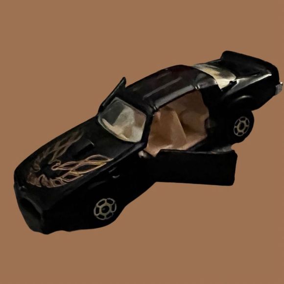 Yatming Vintage 1:64 Scale 1979 Black Pontiac Trans-Am Rocky II Hong Kong 1060 - Picture 4 of 6